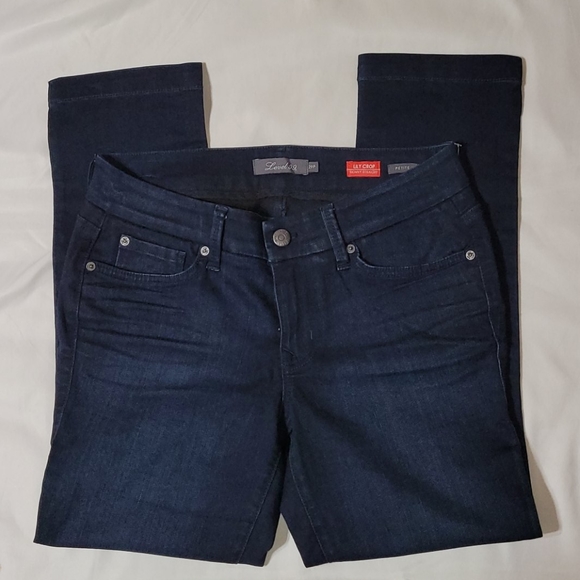 Level 99 Lily Crop Skinny Straight Petite Size 29P - Picture 3 of 10